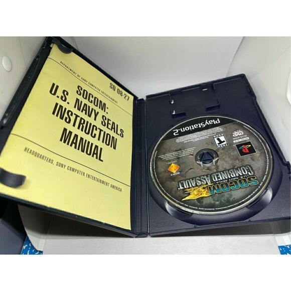 SOCOM US Navy Seals Sony PlayStation 2 PS2 - Picture 2 of 4